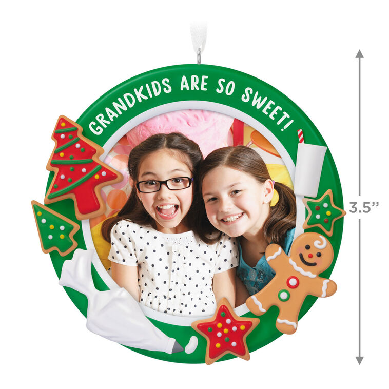 Hallmark Grandkids Are So Sweet Personalized Ornament, Custom Photo