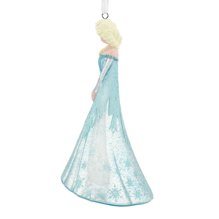  Disney Frozen Elsa Blown Glass Hallmark Ornament