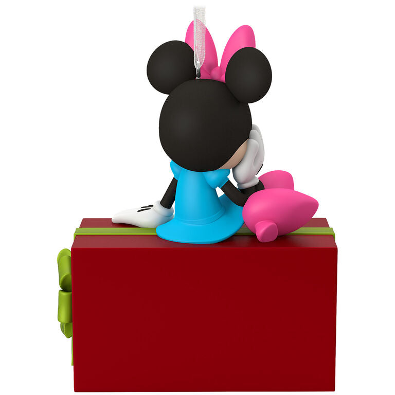 Hallmark Disney Minnie Mouse Christmas Present Personalized Ornament