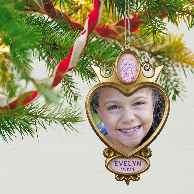 Hallmark Disney Our Little Princess Personalized Photo Frame Ornament