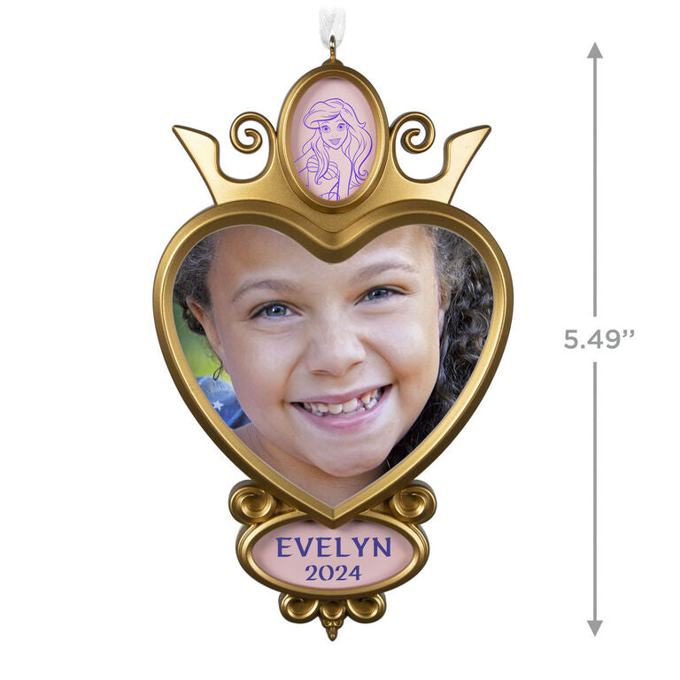 Hallmark Disney Our Little Princess Personalized Photo Frame Ornament