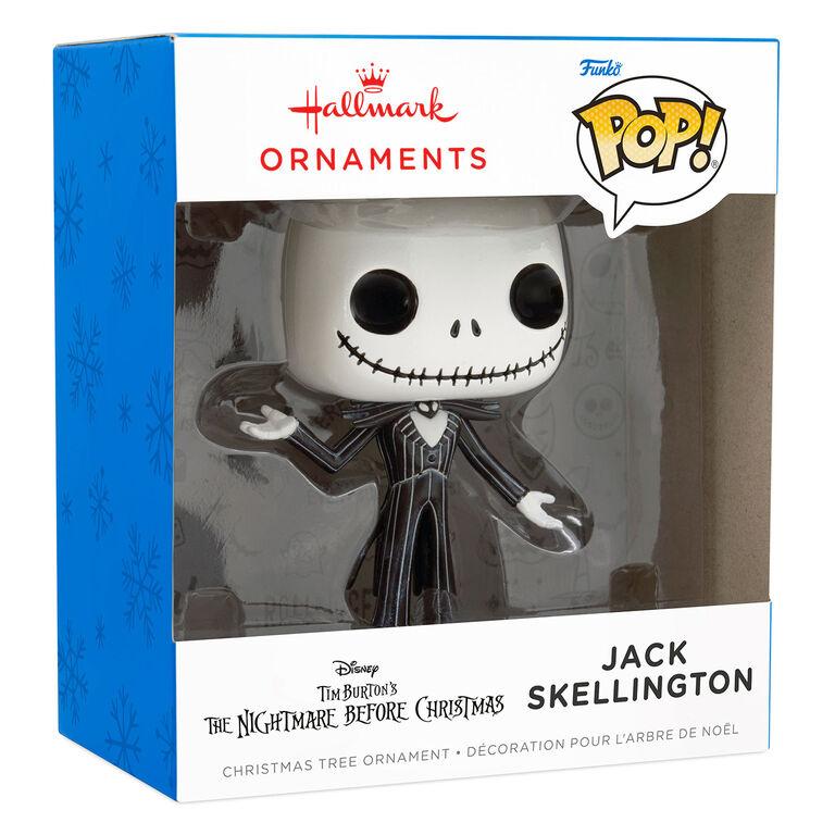  Disney Tim Burton's The Nightmare Before Christmas Jack Skellington Funko POP!® Hallmark Ornament