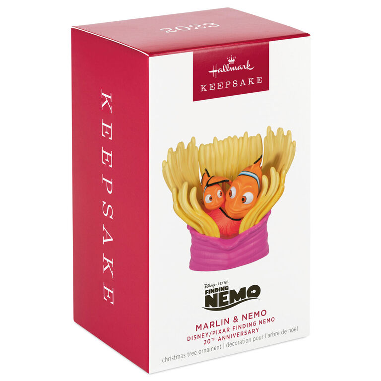 Hallmark Disney/Pixar Finding Nemo 20th Anniversary Marlin & Nemo Ornament