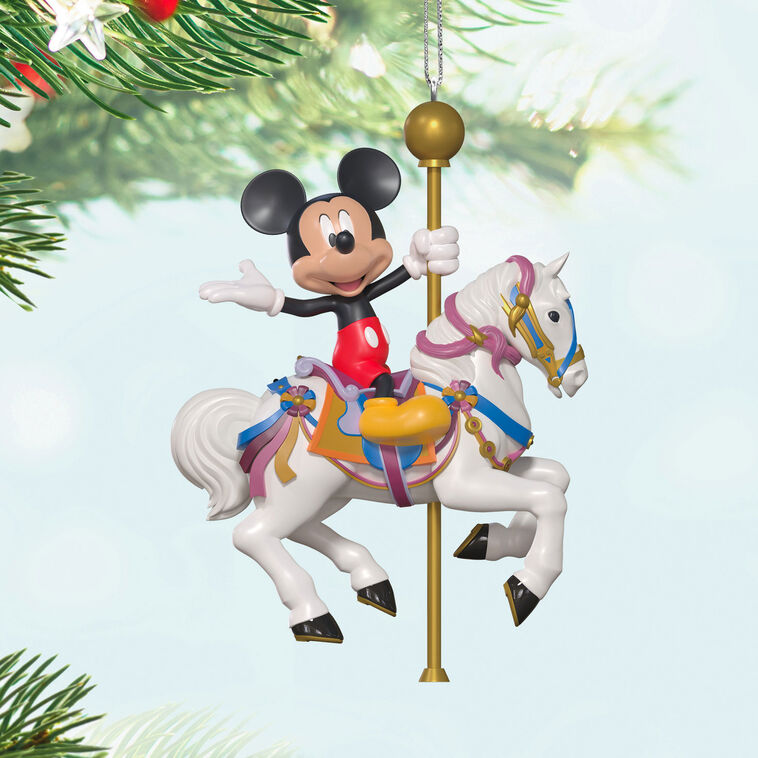 Hallmark Disneyland King Arthur Carrousel Ride Around The Kingdom Ornament