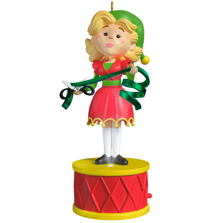 Hallmark Elf Collection Jovie Ornament With Light And Sound