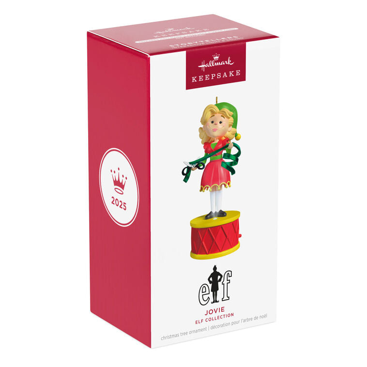 Hallmark Elf Collection Jovie Ornament With Light And Sound
