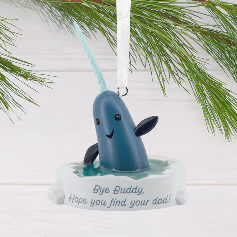  Elf Narwhal Hallmark Ornament