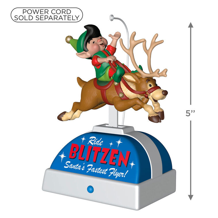 Hallmark Merry Mechanical Ride Musical Ornament With Motion