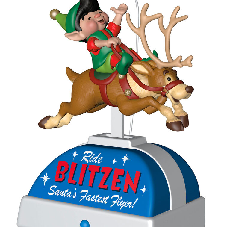 Hallmark Merry Mechanical Ride Musical Ornament With Motion