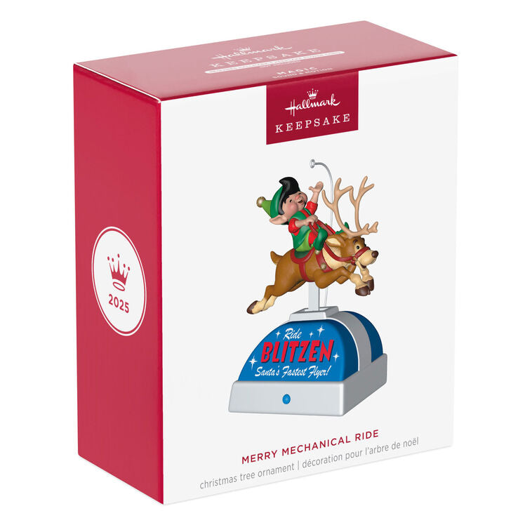 Hallmark Merry Mechanical Ride Musical Ornament With Motion