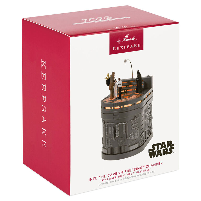 Hallmark Star Wars: The Empire Strikes Back™ Into The Carbon-Freezing™ Chamber Ornament With Light, Sound And Motion