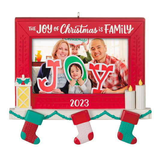 Hallmark Family Joy 2023 Photo Frame Ornament