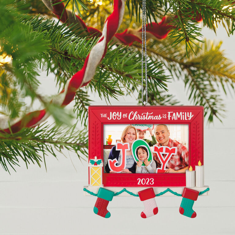 Hallmark Family Joy 2023 Photo Frame Ornament