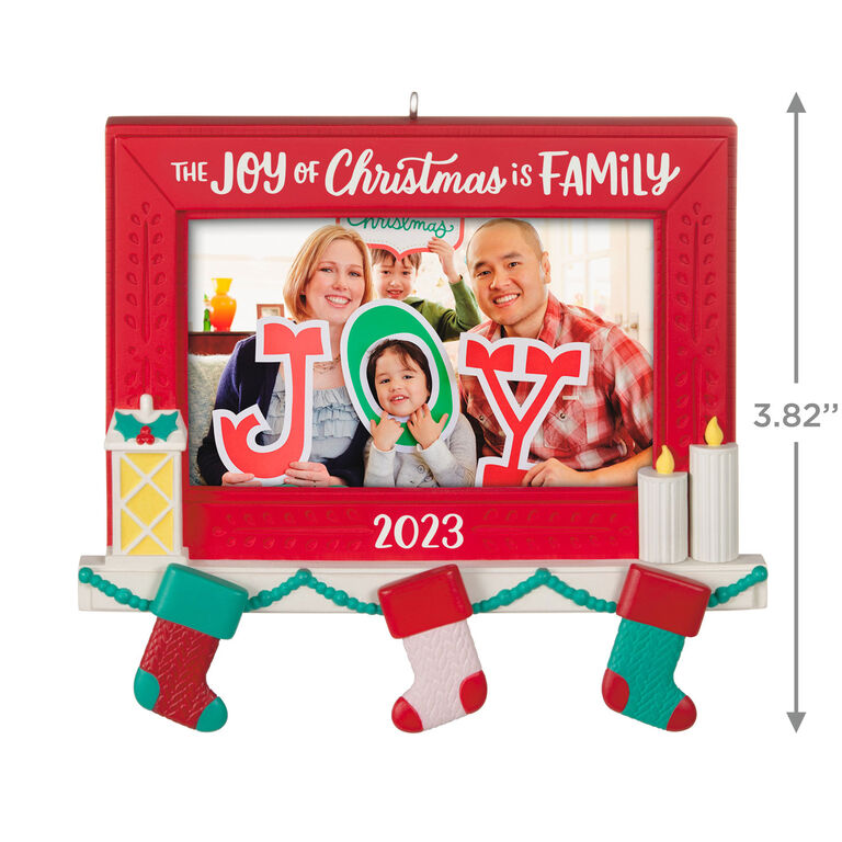 Hallmark Family Joy 2023 Photo Frame Ornament