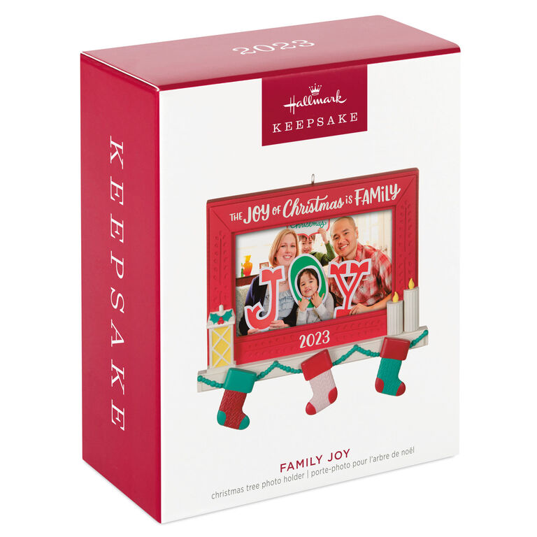 Hallmark Family Joy 2023 Photo Frame Ornament