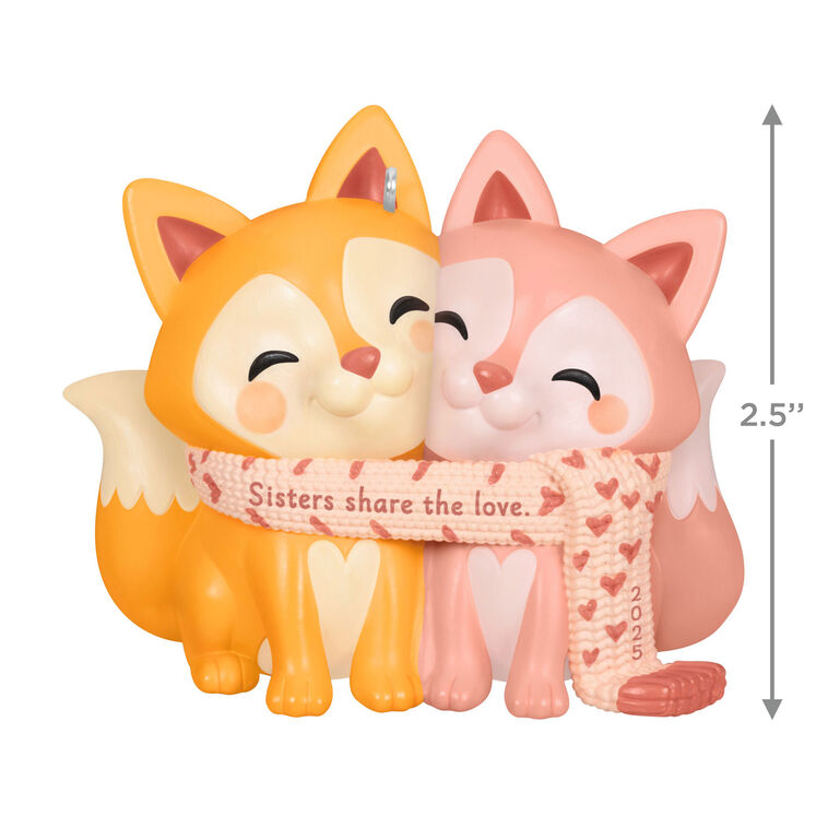 Hallmark Sisters Share The Love 2025 Ornament