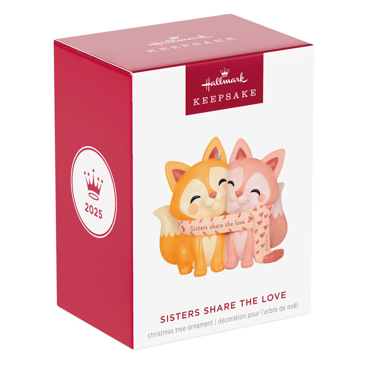 Hallmark Sisters Share The Love 2025 Ornament