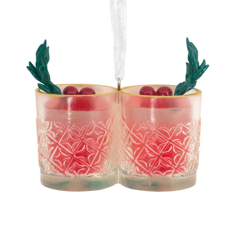  Friends Drink Alike Cocktail Glasses Hallmark Ornament