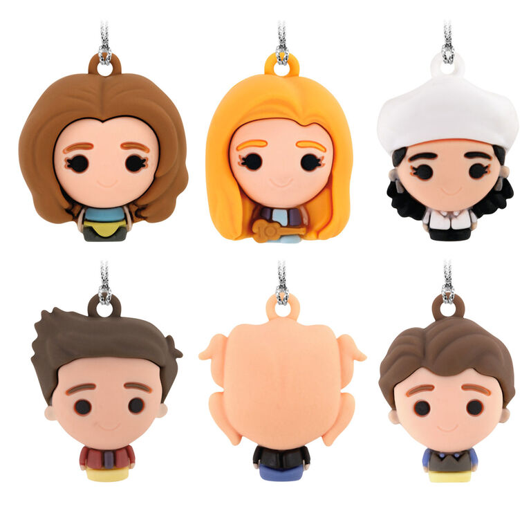  Mini Friends Shatterproof Hallmark Ornaments, Set Of 6