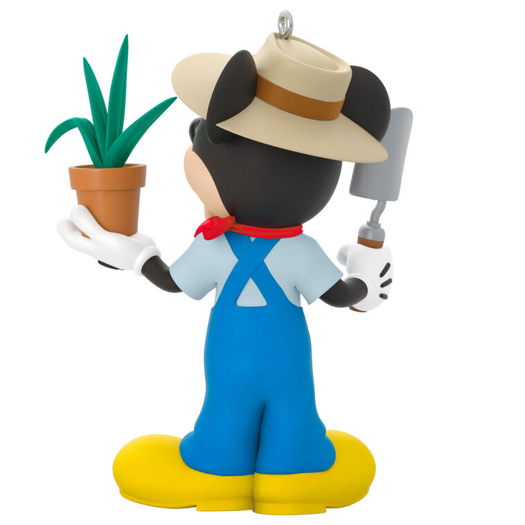 Hallmark Disney All About Mickey! Gardener Mickey Ornament