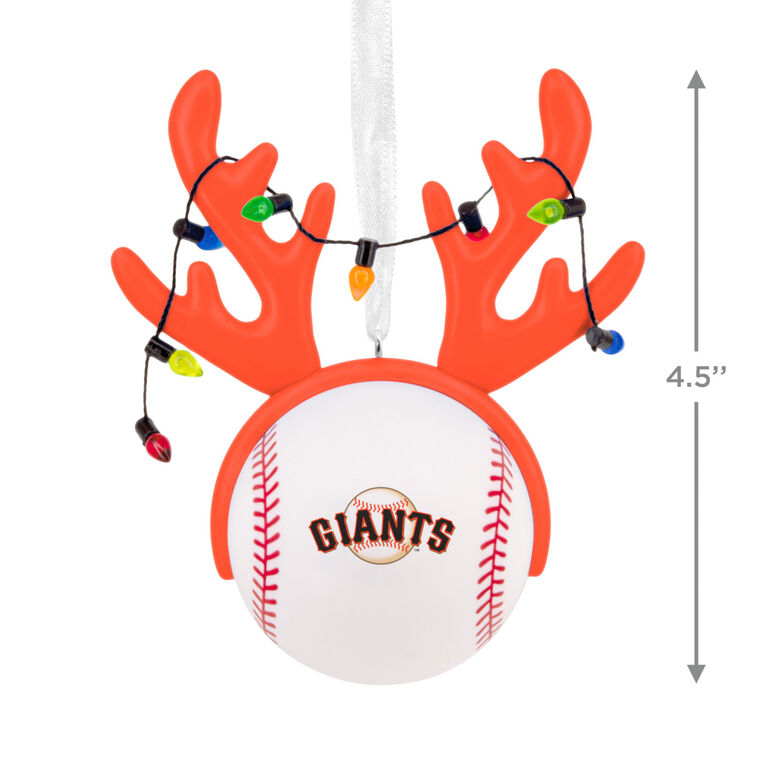  MLB San Francisco Giants™ Reindeer Baseball Hallmark Ornament
