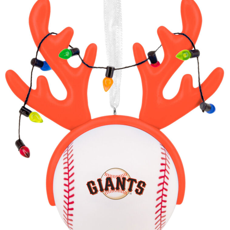  MLB San Francisco Giants™ Reindeer Baseball Hallmark Ornament