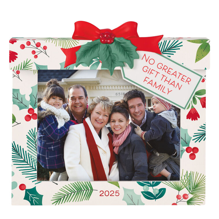 Hallmark The Gift Of Family 2025 Personalized Ornament, Custom Photo