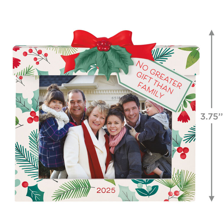 Hallmark The Gift Of Family 2025 Personalized Ornament, Custom Photo