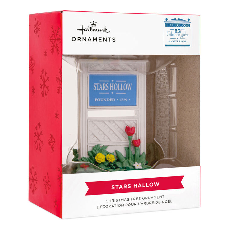  Gilmore Girls Stars Hollow Sign Hallmark Ornament