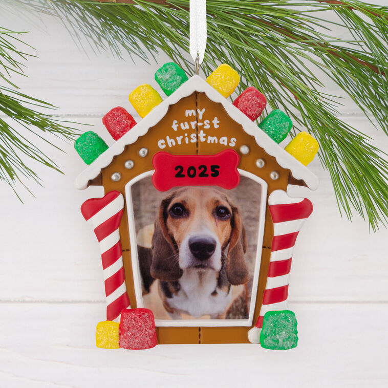  My Fur-st Christmas 2025 Photo Frame Hallmark Ornament