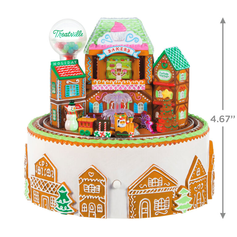 Hallmark Gingerbread Village Musical Ornament With Light And Motion