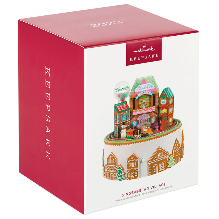 Hallmark Gingerbread Village Musical Ornament With Light And Motion