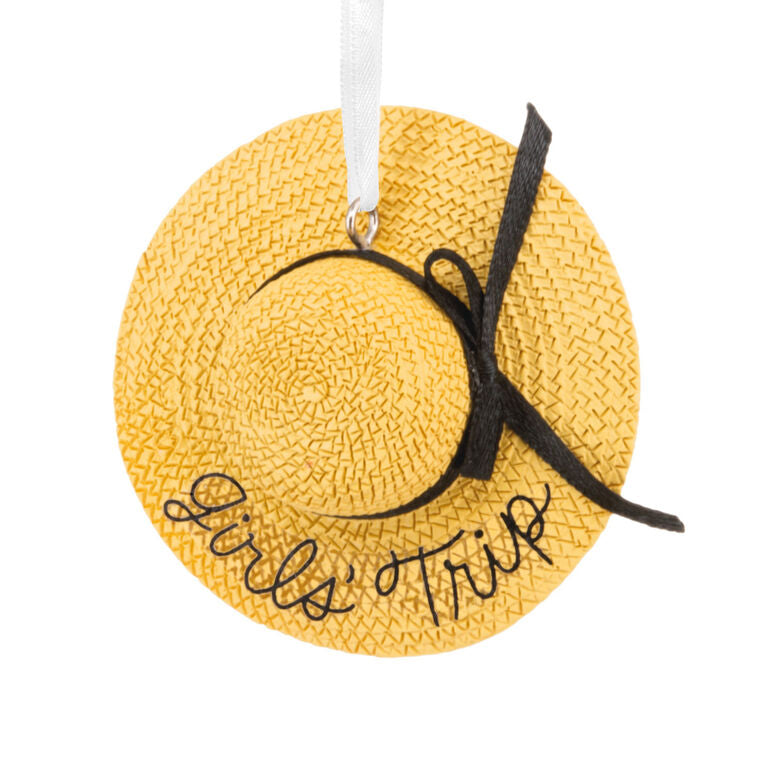  Girls' Trip Sun Hat Hallmark Ornament