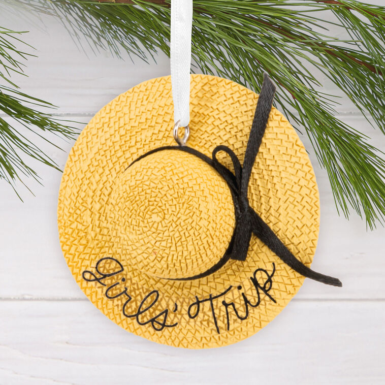  Girls' Trip Sun Hat Hallmark Ornament