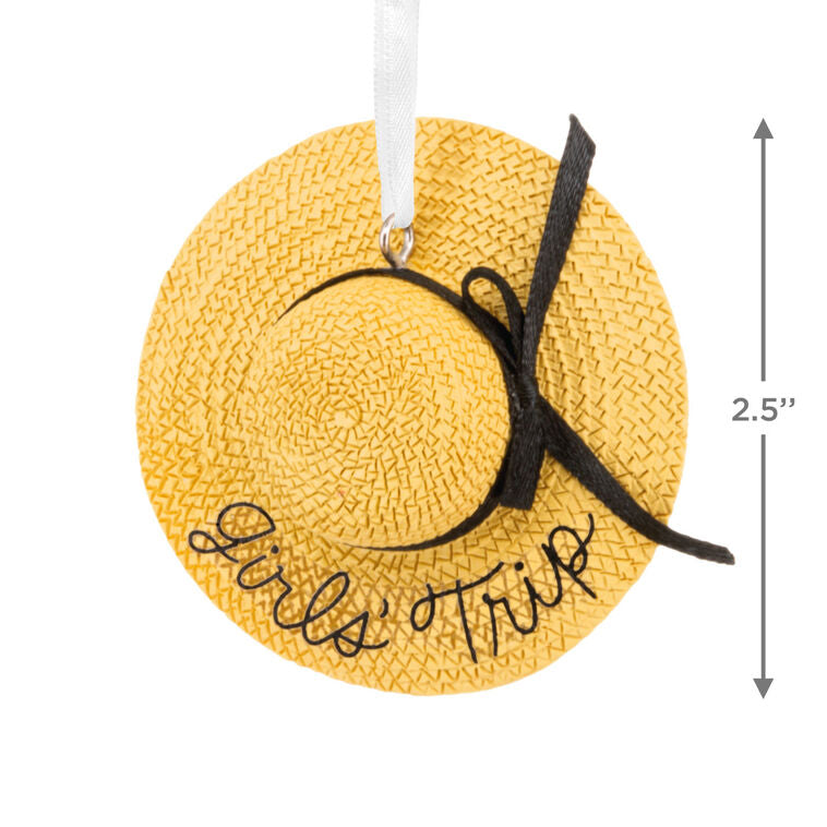  Girls' Trip Sun Hat Hallmark Ornament