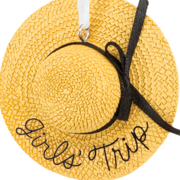  Girls' Trip Sun Hat Hallmark Ornament