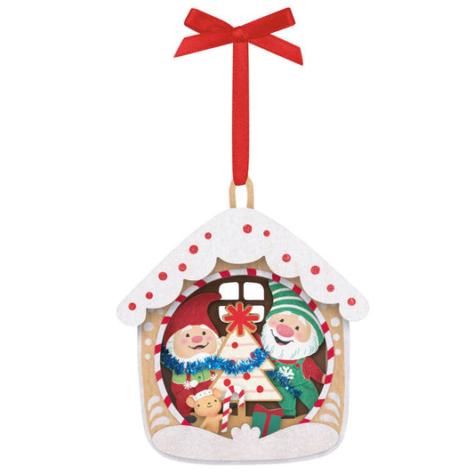 Hallmark 5th Anniversary Gnome For Christmas Papercraft Ornament