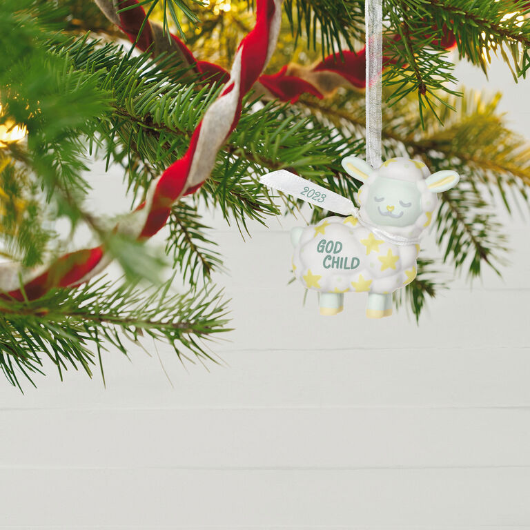 Hallmark Godchild 2023 Porcelain Ornament