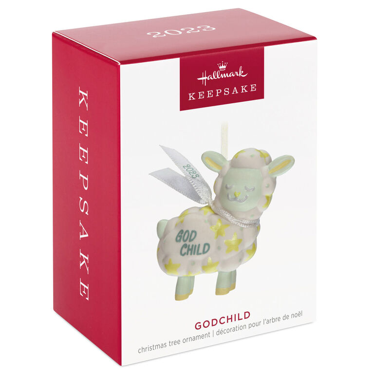 Hallmark Godchild 2023 Porcelain Ornament