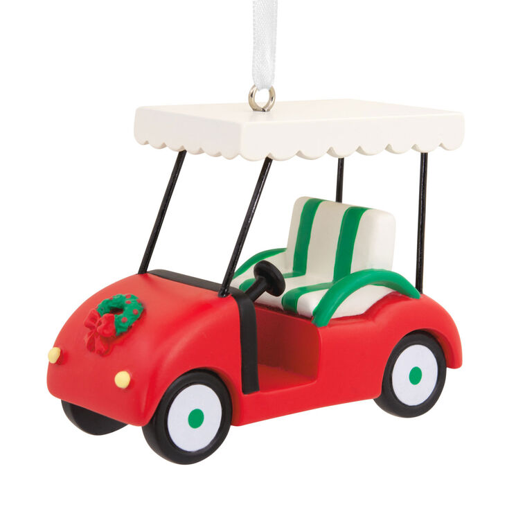  Golf Cart Hallmark Ornament
