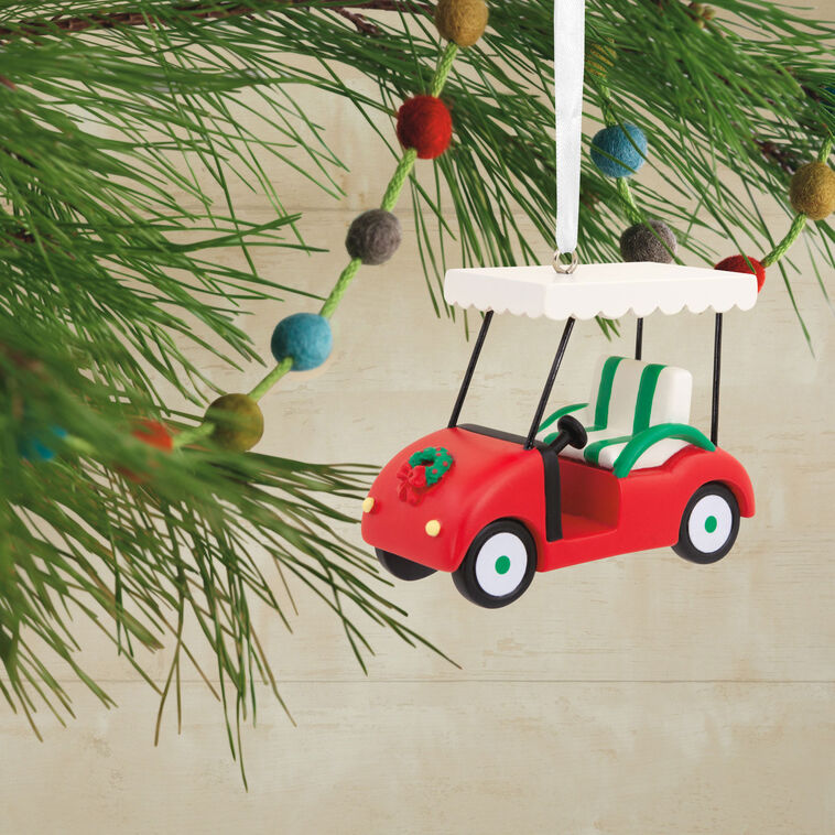  Golf Cart Hallmark Ornament