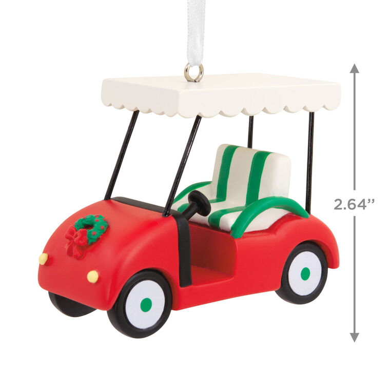  Golf Cart Hallmark Ornament