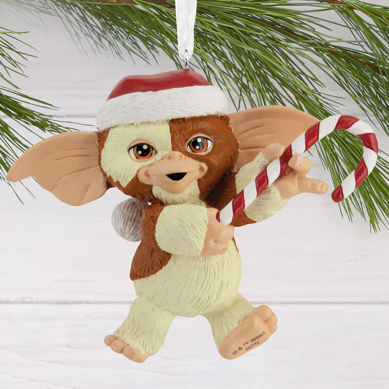  Gremlins™ Gizmo™ In Santa Hat Hallmark Ornament