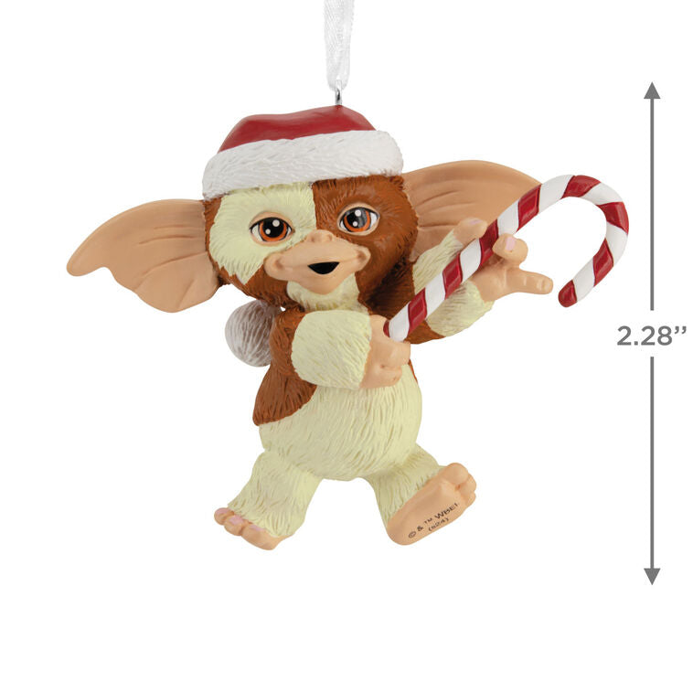  Gremlins™ Gizmo™ In Santa Hat Hallmark Ornament