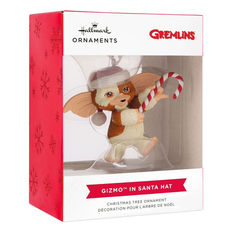  Gremlins™ Gizmo™ In Santa Hat Hallmark Ornament