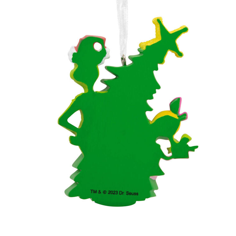  Dr. Seuss's How The Grinch Stole Christmas!™ Grinch With Cindy-Lou Who Hallmark Ornament