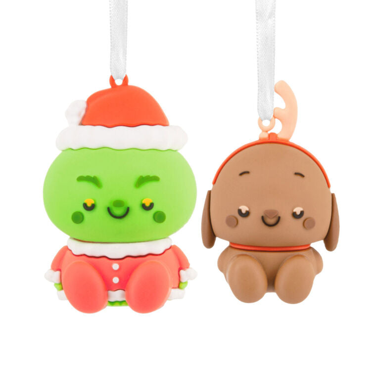  Better Together Dr. Seuss's How The Grinch Stole Christmas!™ Grinch And Max Magnetic Hallmark Ornaments, Set Of 2