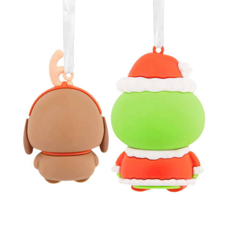  Better Together Dr. Seuss's How The Grinch Stole Christmas!™ Grinch And Max Magnetic Hallmark Ornaments, Set Of 2