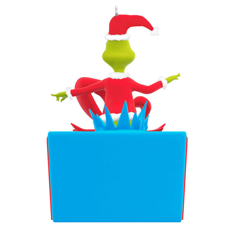 Hallmark Dr. Seuss's How The Grinch Stole Christmas!™ On Present Personalized Ornament, Custom Text