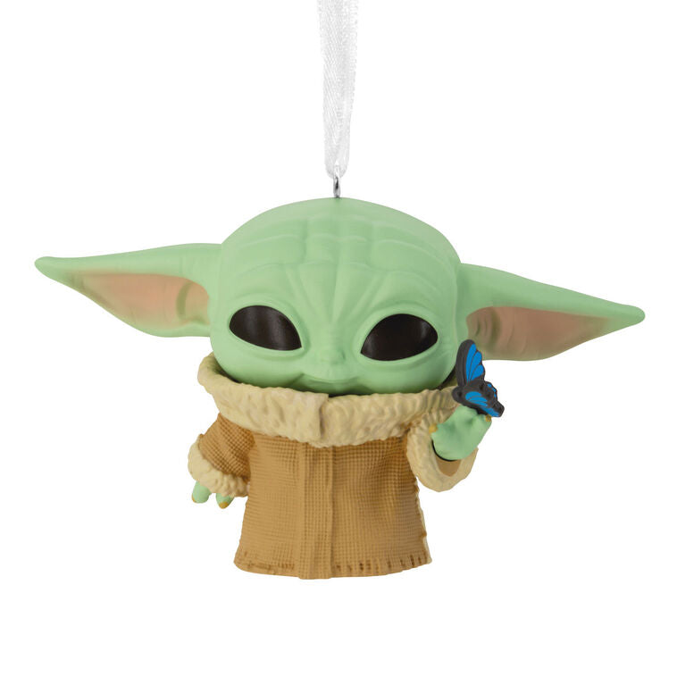  Star Wars: The Mandalorian™ Grogu With Butterfly Funko POP!® Hallmark Ornament